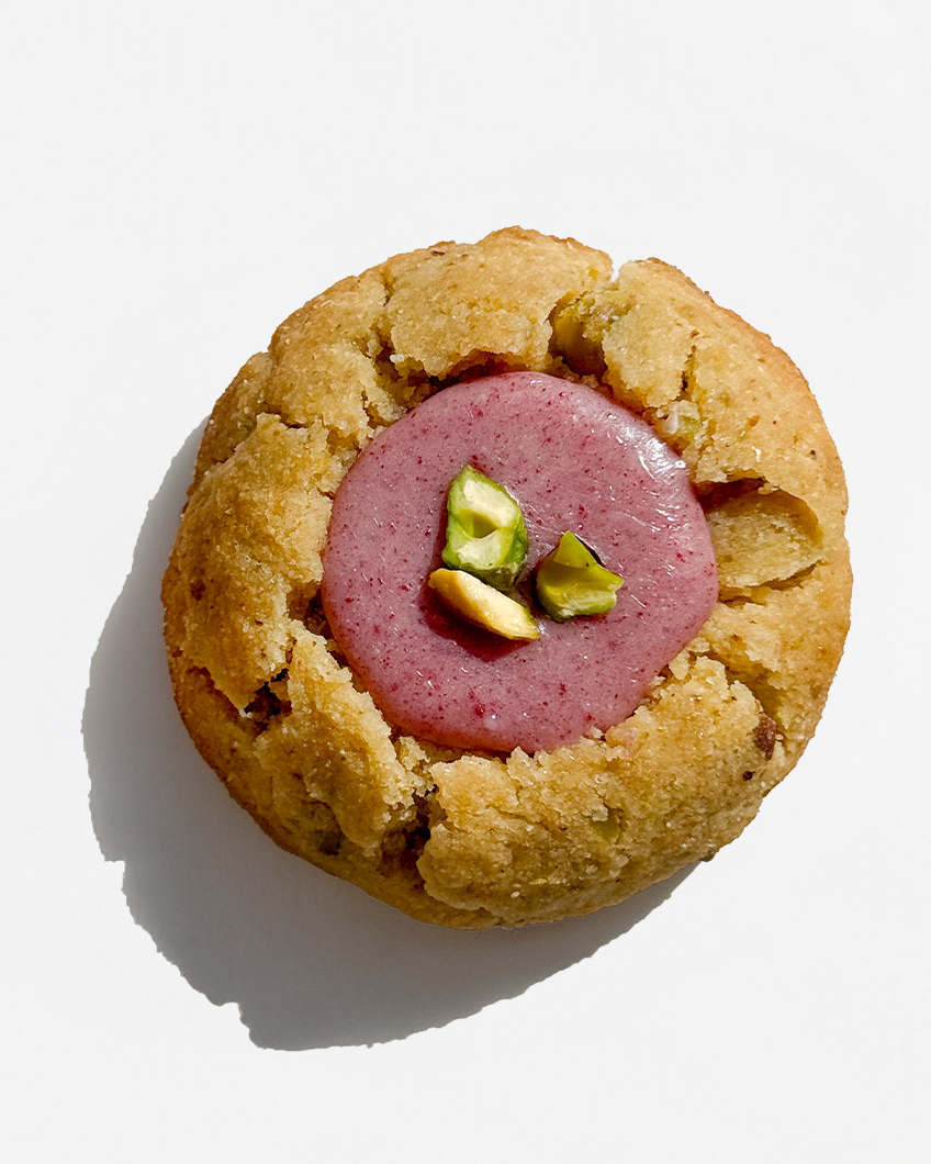Pistachio Raspberry